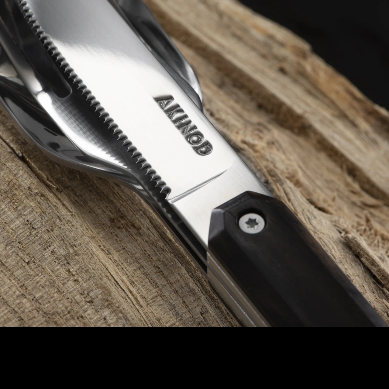 Akinod 12H34 Magnetic Cutlery Set Ebony - Image 6