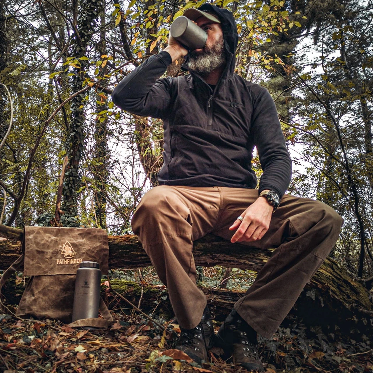 Pathfinder Titanium Bottle 1050ml - Image 2