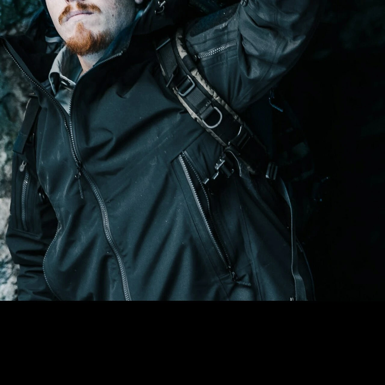 TAD Stealth Hoodie LT Patched Black - Image 6