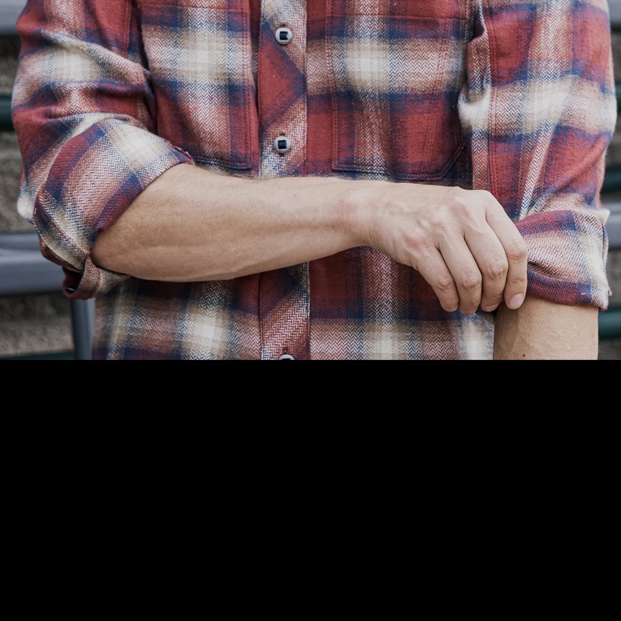 TAD Sanction FX Shirt Cinder Plaid - Image 3