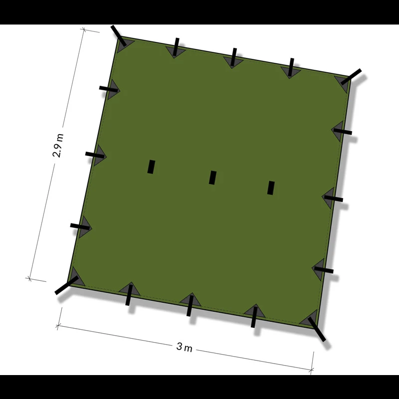 DD Hammocks SuperLight Tarp - Image 2