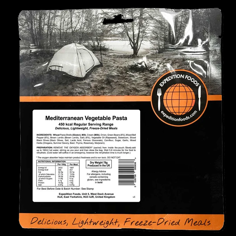 Expedition Foods Vegetarian Getaway Pack - Image 3