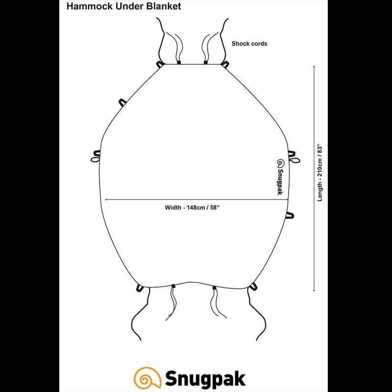 Snugpak Hammock Under Blanket - Image 7