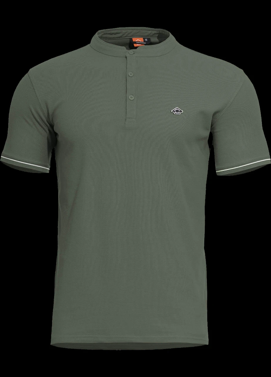 Pentagon Levantes Henley Stripes T-Shirt - Image 5