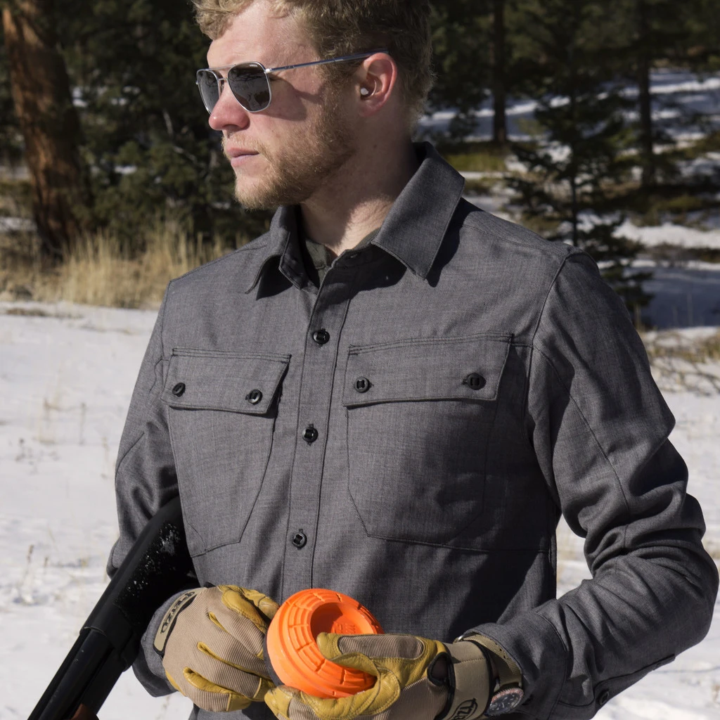 TAD Highland Shirt Heather Charcoal - Image 5