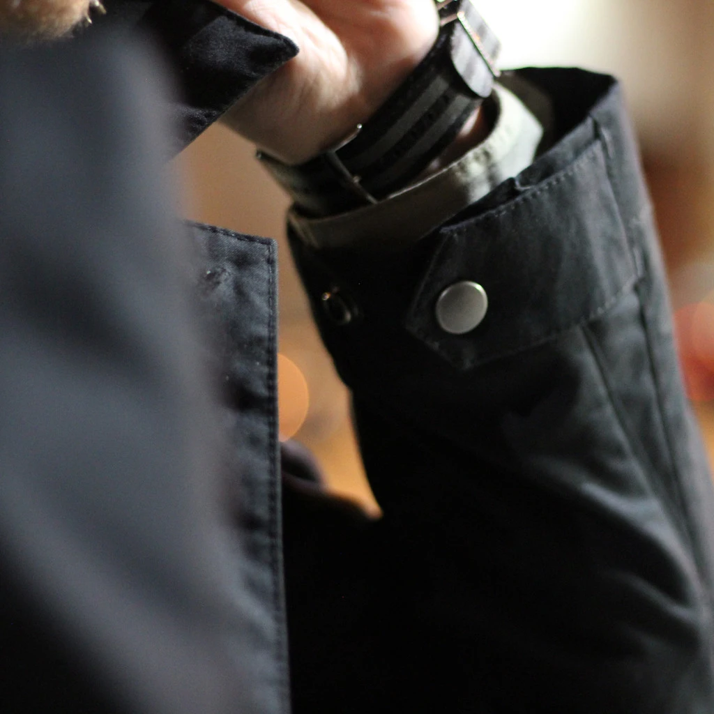 TAD Sentinel Field Jacket Black - Image 3