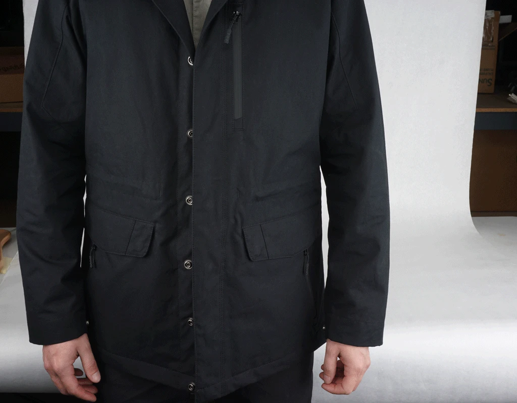 TAD Sentinel Field Jacket Black - Image 8